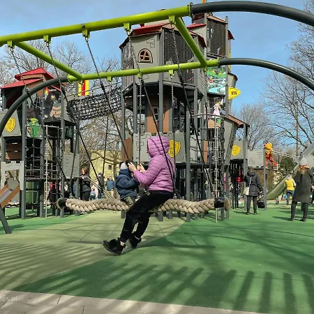Juna2 - Nowoczesny W Centrum Z Widokiem Na Park Lägenhet *